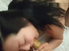Enthousiasteling, Aziatisch, Pijpbeurt, Hd, Japaans