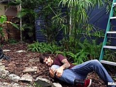 Schlafzimmer, Blasen, Kehlenfick, Hundestellung, Lecken, Masturbation, Im freien, Tätowierung