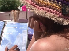 18, アジア人, フェラチオ, 茶髪の, イく瞬間, 顔射, ティーン