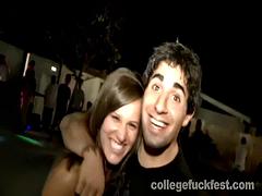 Horny college slut gets fucked hard
