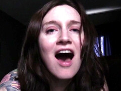 Tattooed Brunette Slut Bettie Bondage - First Date in 60fps - Bondage