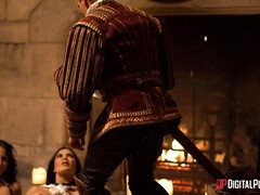 Anaal, Grote mammen, Bruinharig, Rondborstig, Hd, Roodharige vrouw, Trio, Tieten likken