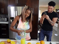 黒人, イマラチオ, 異人種間