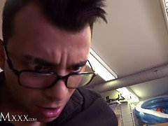 美人, デカパイ, フェラチオ, 茶髪の, エロ熟女, Hd, なめる, 淫乱熟女