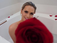 Cuarto de baño, Dormitorio, Rubia, Mamada, Hd, Tetas naturales, Montar, Esposa