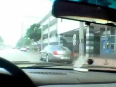 Adorable blonde maid joli gets team-fucked