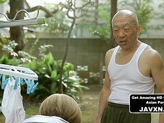 アジア人, デカパイ, 巨乳な, 祖父, 日本人, 淫乱熟女, 自然山雀, ティーン