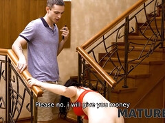 Gevangen, Omie, Harig, Hd, Kut duiken, Russisch, Hangende tieten, Stiefmoeder