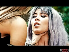 Tetas grandes, Dominación, Lesbiana, Lamidas, Al aire libre, Coño, Flaco, Tetas