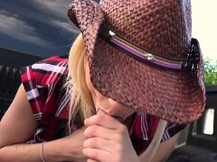 Blonde, Sucer une bite, Hard, Hd, Pov