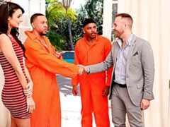 Sucer une bite, Brunette brune, Cocu, Double pénétration, Hard, Interracial, Homme homme femme, Adolescente