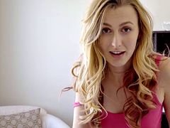 Grosse bite, Blonde, Branlette thaïlandaise, Hard, Pov, Séduite, Rasée, Nénés