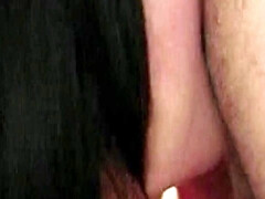 Grote mammen, Bruinharig, Sperma shot, Hardcore