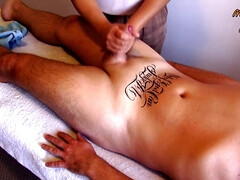 Best Thai Massage With Handjob And Cumshot On Cute Tattoo