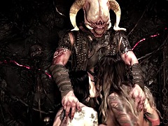 Anal, Gros seins, Brunette brune, Double pénétration, Béant, Masturbation, Pov, Tatouage