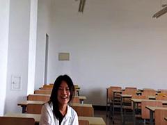 素人, アジア人, フェラチオ, 中国人, ハードコア, 生徒, 教師