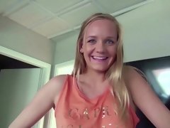 Anal, Blonde, Tir de sperme, Première fois, Allemand, Hard, Maigrichonne, Adolescente