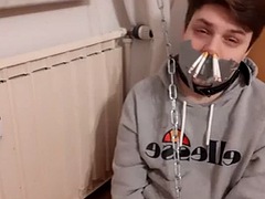 Amateur, Bondage domination sadisme masochisme, Bondage, Fétiche, Bâillonner, Homosexuelle, Allemand, Fumer