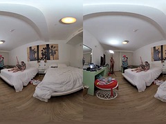 3d, 素人, イく瞬間, ダブル開発, グループ, ハードコア, なめる, 三人