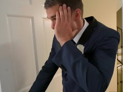 Shameless bride fucks her father-in-law just before wedding