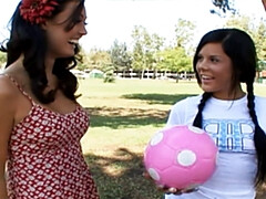 Perfect squeeze's hot lesbians video