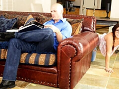 デカ尻, デカチン, フェラチオ, 茶髪の, バック, 自然山雀, ティーン, オッパイの