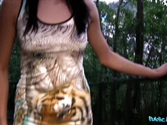 素人, お尻, アウトドア, ハメ撮り, 公共