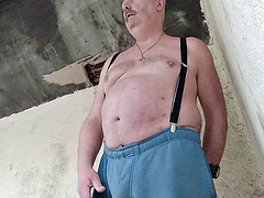 ぽっちゃり, ぽちゃ, 足, ゲイ, 手コキする, オナニー, アウトドア, 一人