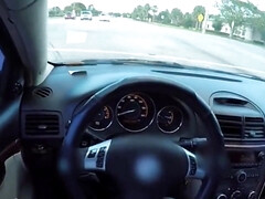Mamada, Morena, Coche, Acercamiento, Hd, Latina, Pov, Público