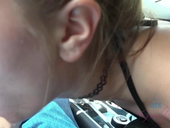 Любители, Пляж, Минет, Подружка, Голышом, От первого лица, Сиськи