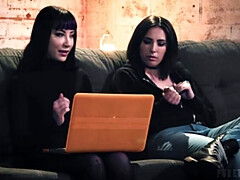 Casey Calvert & Charlotte Sartre: Obedient to the Max, a Steamy Threesome