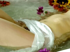 Culo, Rubia, Masturbación, Tetas naturales, Pequeña, Coño, Solo, Mojado