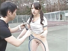 Asiático, Chica, Mamada, Corrida, Corridas, Japonés, Público, Adolescente