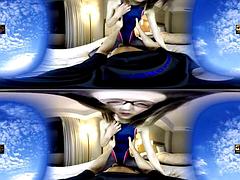 3d, アジア人, ビキニ, フェラチオ, 中出し, 日本人, 穴開きパンティ, 現実