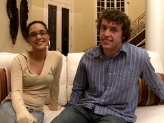 Rubia, Morena, Corridas, Polla, Gafas, Sexo duro, Coño, Tetas