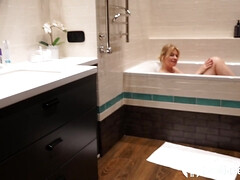 Rubia, Polla, Casero, Maduro, Madres para coger, Desnudo, Chupando, Esposa