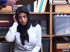 Arabisch, Grote mammen, Pijpbeurt, Hd, Tiener