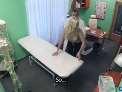 Blonde Patient Fucked by Her Doctor