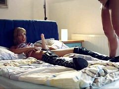 In den arsch, Blondine, Kehlenfick, Weibliche domination, Faustfick, Hd, Orgasmus, Strapon