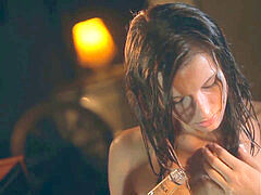 Morena, Europeo, Penetracion con dedos, Masturbación, Pezones, Orgasmo, Adolescente