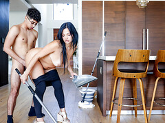 Schönheit, Grosse titten, Blondine, Bekleidet, Rasiert