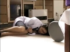 Aziatisch, Lieveling, Pijpbeurt, Bruinharig, Vuisten, Japaans, Lesbisch, Openbaar