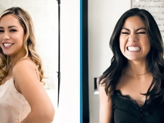 Gros cul, Gros seins, Doigter, Embrassement, Masturbation, Chatte, Criant, Dénudage