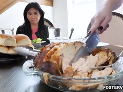 Grosser schwanz, Schwarz, Hundestellung, Interrassisch, Reif, Natürlichen titten, Jungendliche (18+), Flotter dreier