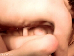 Blond, Sperma shot, Hardcore