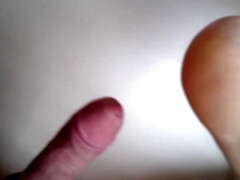 Enthousiasteling, Grote kont, Sperma, Hondjeshouding, Voeten, Fetisj, Voeten fetish, Duits