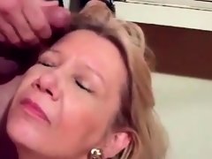 素人, ブロンド, イく瞬間, 顔射, 熟年, ハメ撮り