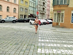 Erotisch, Nackt, Im freien, Öffentlich, Solo, Titten