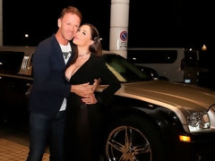 アナル, お尻, デカパイ, フェラチオ, 手コキする, 下着, 淫乱熟女, アウトドア