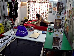 素人, ぽっちゃり, ぽちゃ, 大学生, ポルノスター, のぞき, ウェブカメラ, 妻